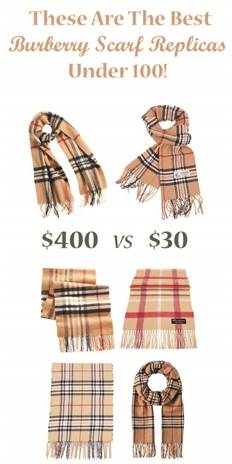 burberry check scarf dupe|burberry plaid scarf knock off.